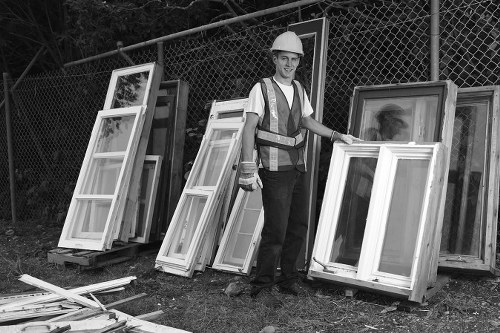 Furniture being cleared from a Millbank residence