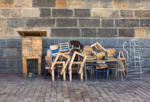 Business waste removal services in Millbank